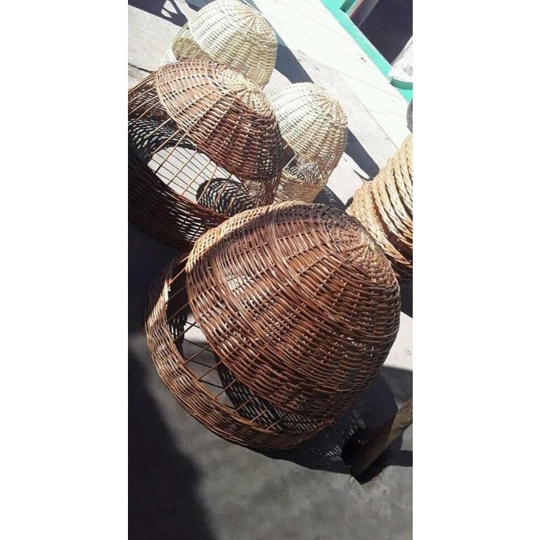 lamparas de 60x60 tejidas y caladas